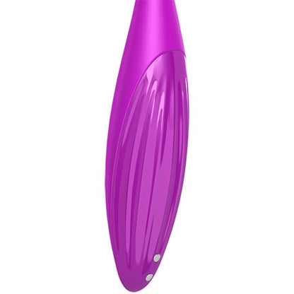 Satisfyer Connect - Satisfyer Twirling Joy Clitoris Tip Vibrator - Fuchsia, Circling Vibrations, App Compatible, Water Resistant