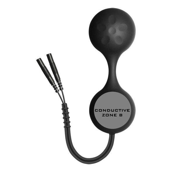 Electrastim Lula Silicon Noir Kegel Exerciser - Vaginal Stimulator and G Spot with Electro-Stimulation