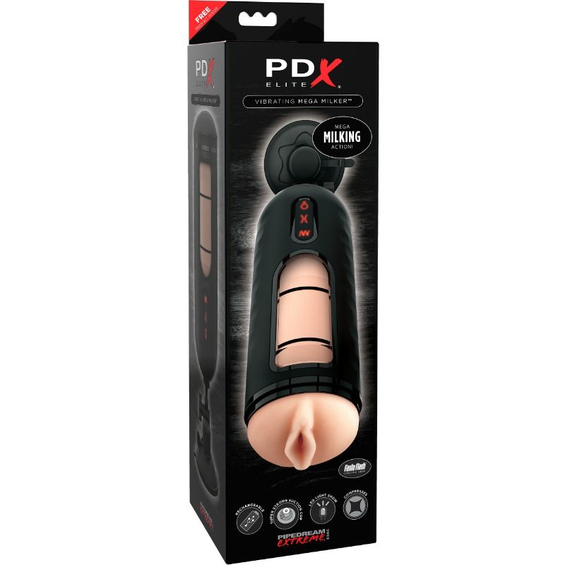 Pdx Elite Mega Milking Vibrators - Details and Intense Vibrations