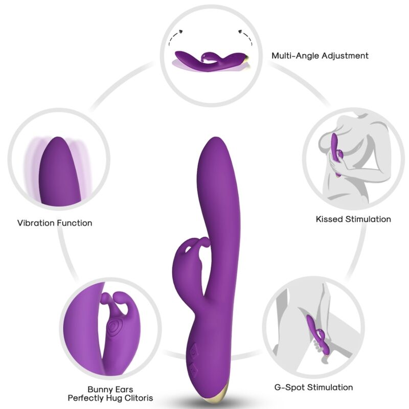 Armony Vibrators- Bonnie Vibrator Iepure Violet