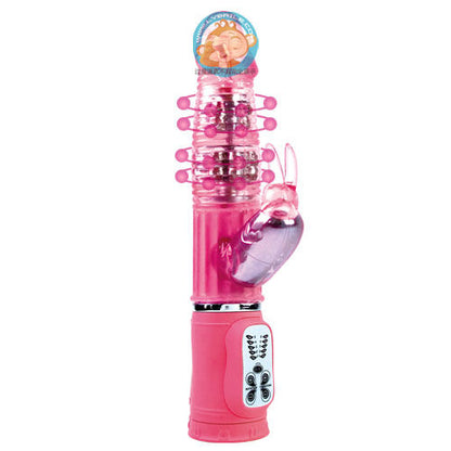 Baile Rotations - Vibrator With Rotation and Clitoris Stimulator Rock Bunny 27cm