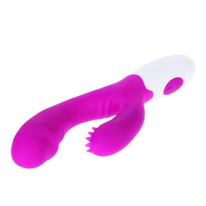 Pretty Love Flirtation - Andre Vibrator with 7 Vibration Modes, Silicone, Water Resistant, Purple