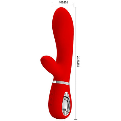 Pretty Love Flirtation- Thomas Multifuncțional G Spot Vibrator Roșu