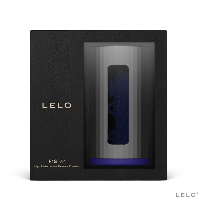 Lelo - F1S V2 Masturbator Sdk Technology - Gunmetal and Midnight Blue