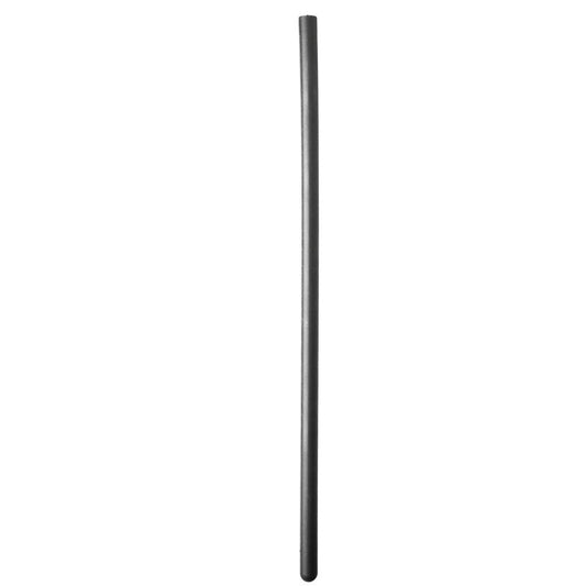 All Black - 8mm Silicone Urethral Probe, Length 24cm, 100% Silicone, Phalatose Free