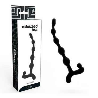 Addicted Toys- Bile Anale 22Cm Negru