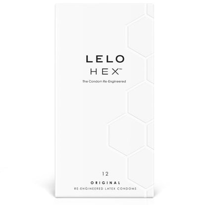 Lelo- Prezervative Hexagonale Originale Pachet De 12