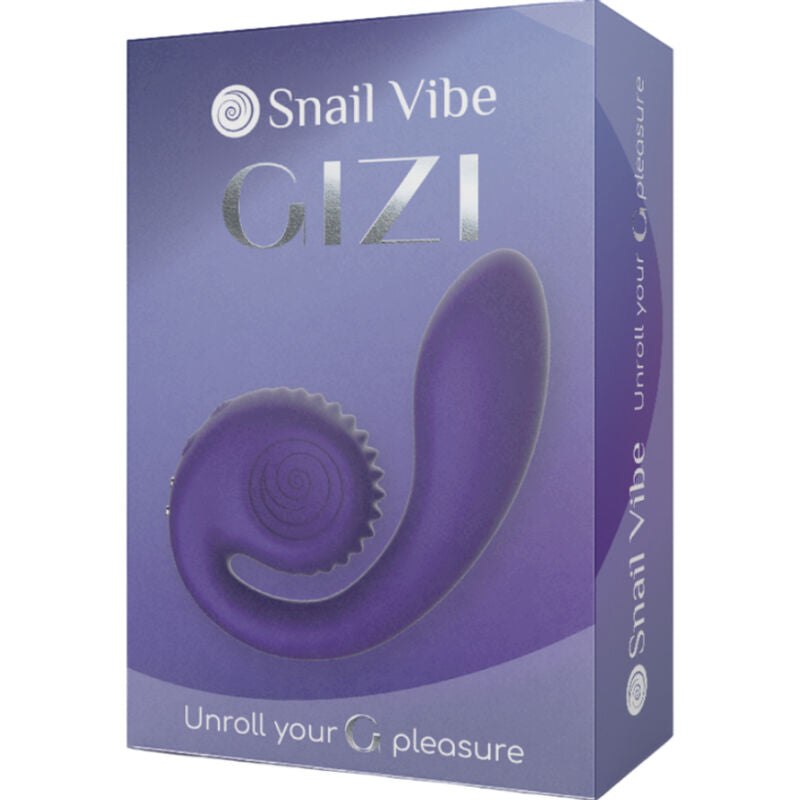 Snail Vibe- Gizi Stimulator Dual Violet