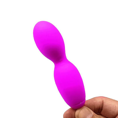 Pretty Love Flirtation - Vega Massager With Rotation And Vibration, 12 Functions, Silicone, Purple Color