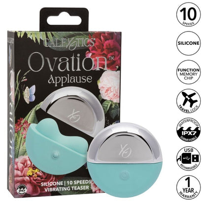 Calexotics- Ovation Stimulator De Aplauze Aqua Green