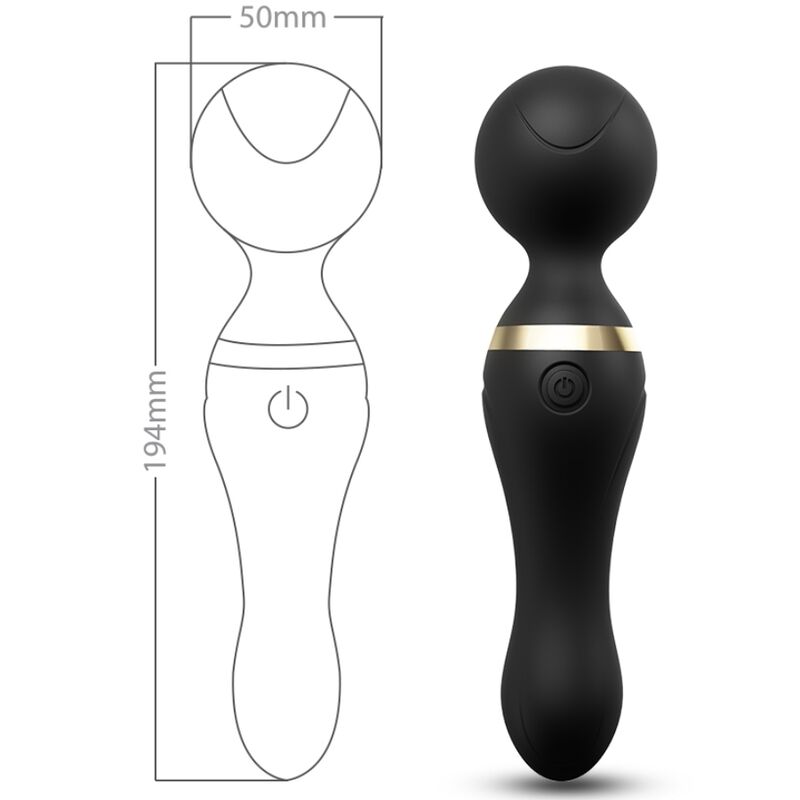 Armony Massagers- Freeza Masager & Vibrator Cap Super Flexibil Negru