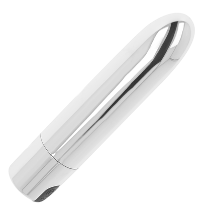 Ohmama Stimulating - USB Rechargeable Silver Bullet Vibrator, 10 Vibration Modes, Body Safe, 9.5 x 2 cm