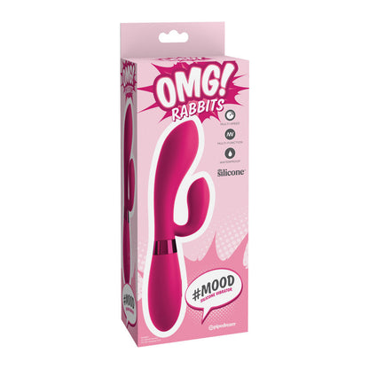 OMG - Pink Rabbit Vibrator with 10 Vibration Modes and Soft Silicone