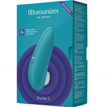 Womanizer-  Starlet 3 Stimulator Clitoridian Turquoise