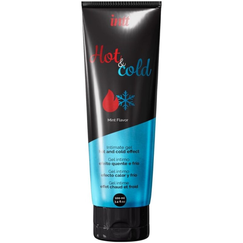 Intt Lubricants - Water-Based Intimate Lubricant Gel With Cold And Hot Effect, 100 ml