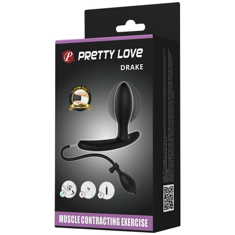 Pretty Love - Silicone Water Resistant Inflatable Anal Plug - Supreme Anal Pleasure