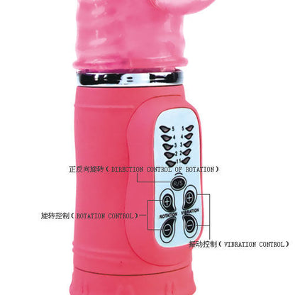 Baile Rotations - Rotating Vibrator and Clitoris Stimulator Passion Cute Bunny 10F 27cm