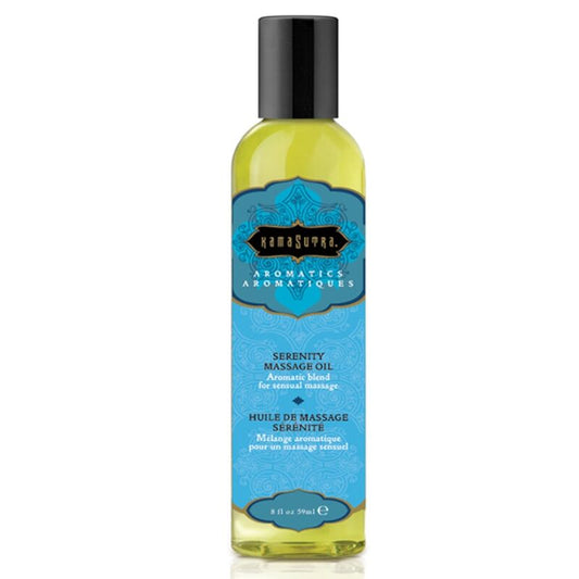 Kamasutra Cosmetics - Serenity Massage Oil with Chamomile, Geranium and Lavender Essences 59 Ml