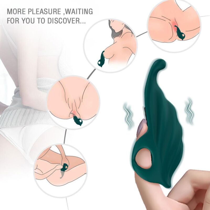 Armony Stimulators- Stimulator De Degete & Vibrator Verde