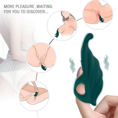 Armony Stimulators- Stimulator De Degete & Vibrator Verde