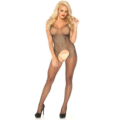 Leg Avenue Bodystockings- Fishnet Rezervor Bodystocking O Mărime