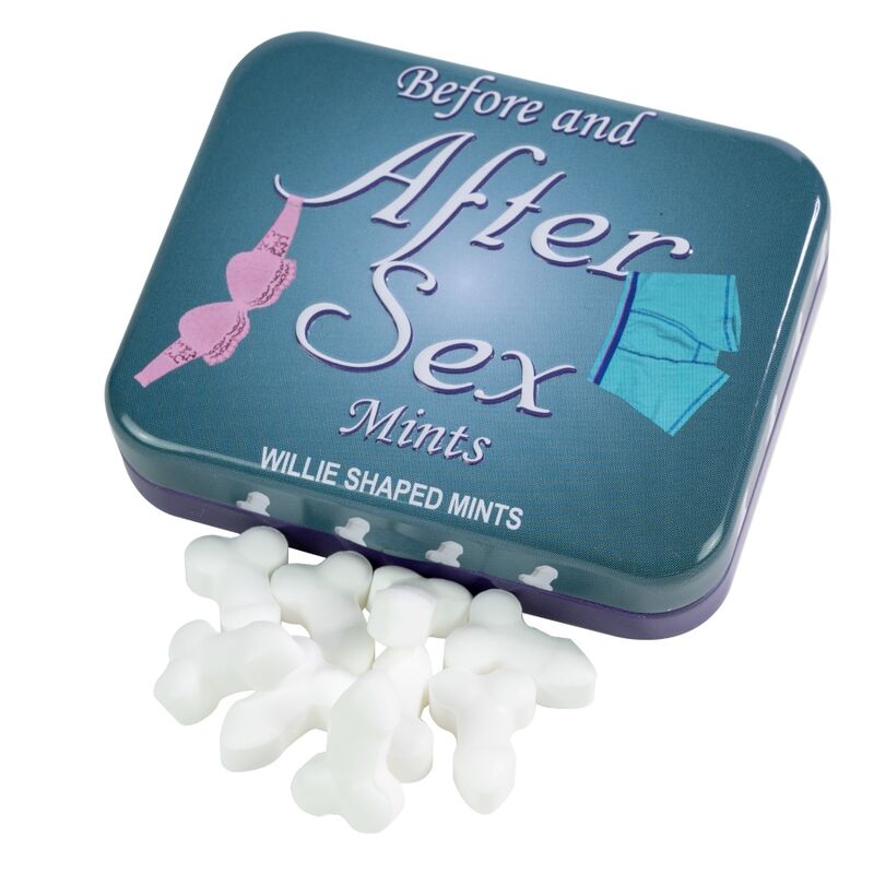 Spencer &amp; Fleetwood - Penis Shape Peppermints - 48 Refreshing Penis Candies Before And After Sex - 30 grams