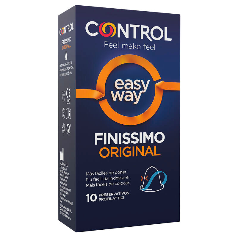 Control Condoms-Control Se Adaptează Easy Way Finissimo 10 Unități