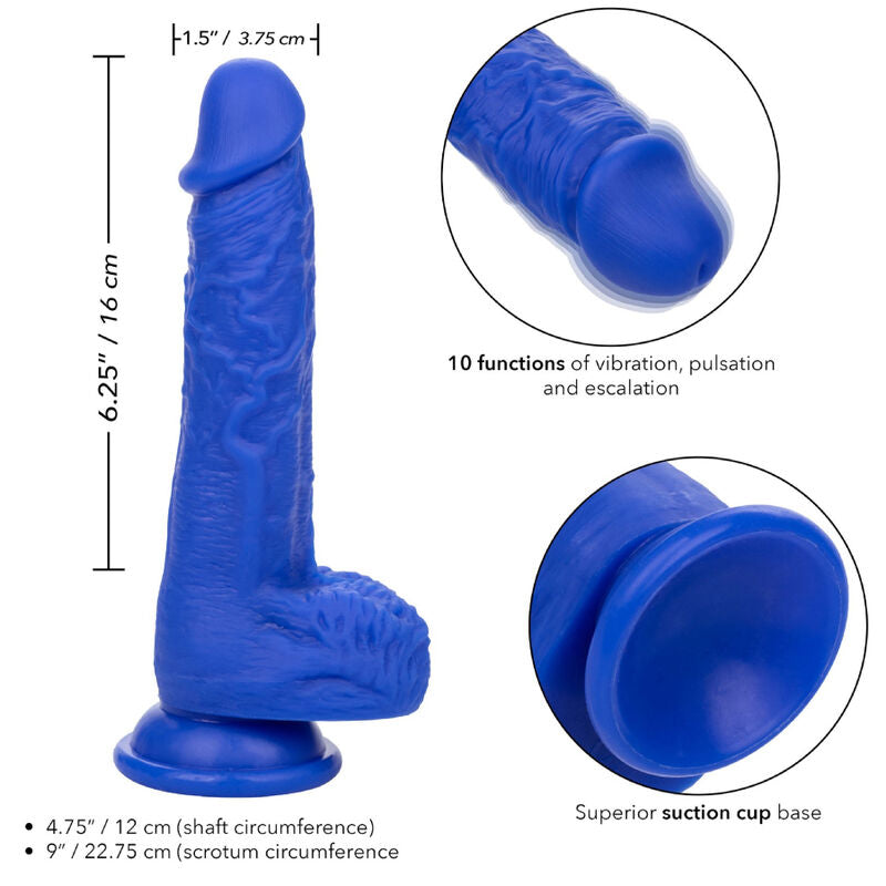 Calexotics- Amiral Marinar Realist Dildo Vibrator Albastru