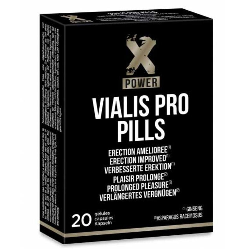 Xpower- Vialis Pro Capsule Pentru Creșterea Erecției 20 Unități