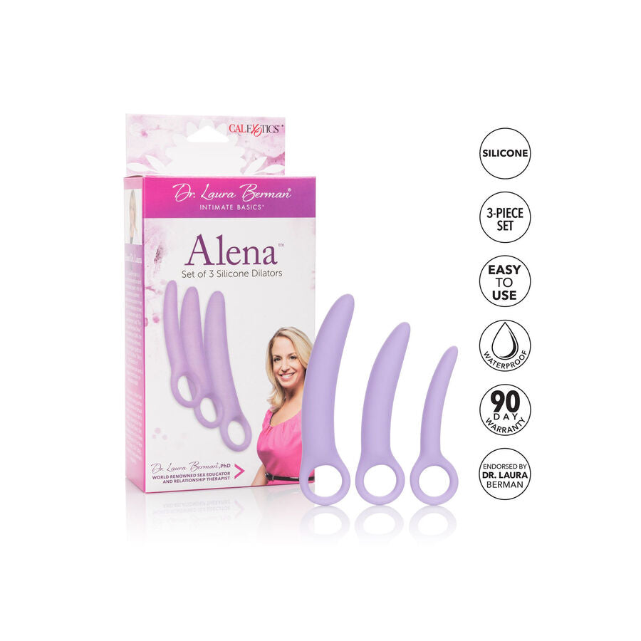 California Exotics-Dr Laura Berman Alena Set De 3 Dilatatoare Din Silicon