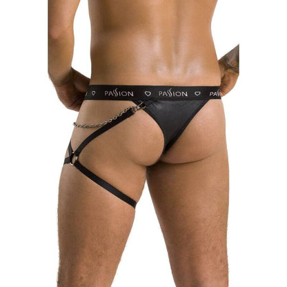 Passion Men - Thong Bill Thong Black S/M, Material: 60% Polyurethane, 40% Polyester