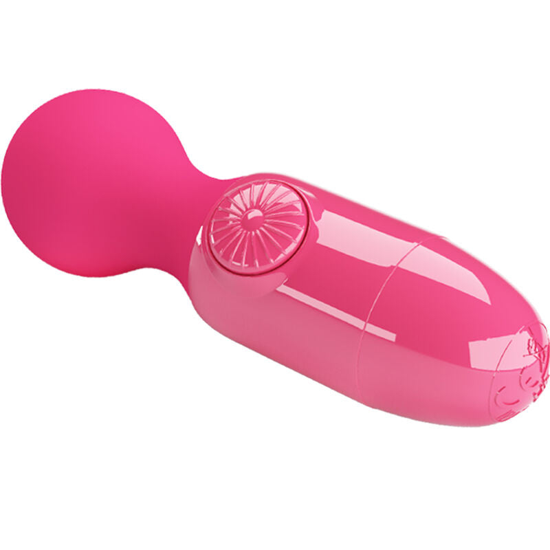 Pretty Love - Small Cute Magenta Mini Stick, Small Size Vibrators, Material: Silicone, USB Rechargeable, Color: Magenta