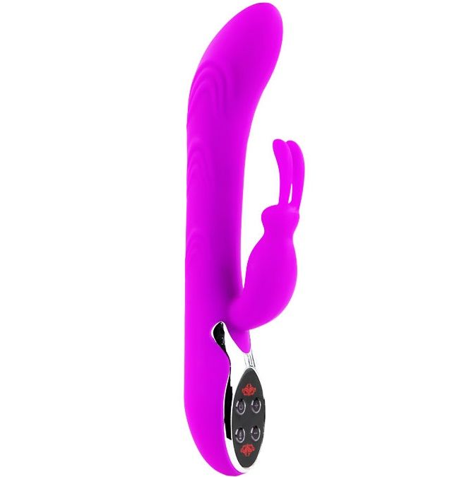 Pretty Love Smart - Smart Vibrator with Heat Sensing, 100% Silicone, Rechargeable, Dual Motor, 10 Vibration Modes, Waterproof