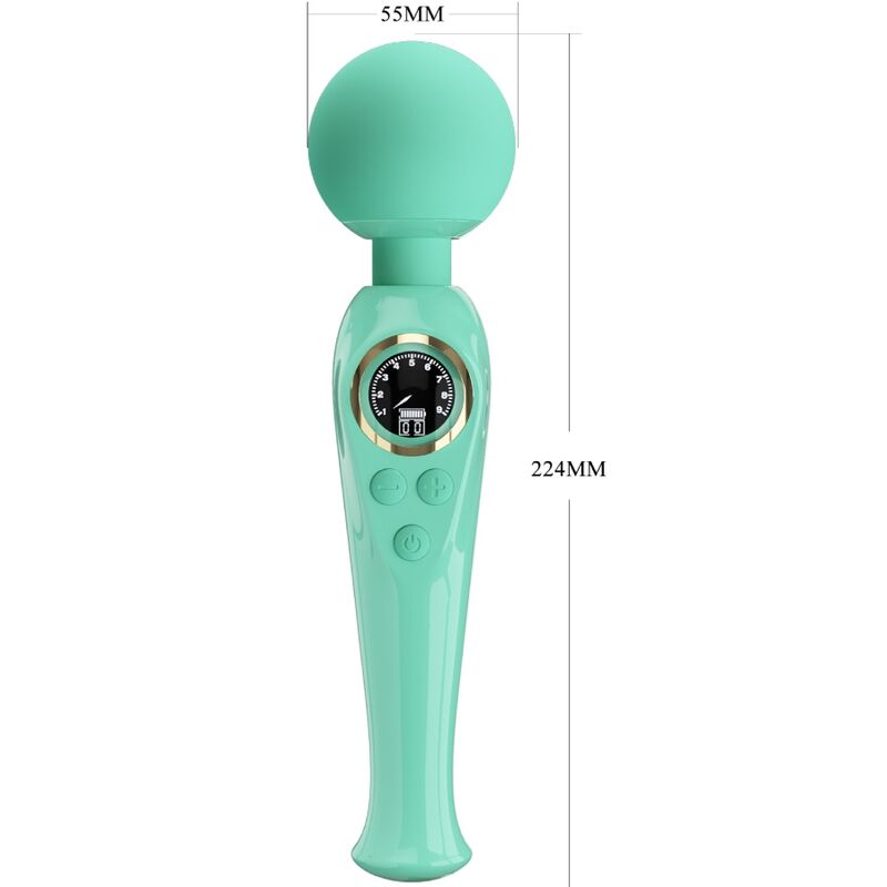 Pretty Love Led- Vibrator Cu Baghetă Skyler Green