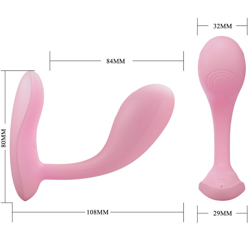 Baile Vibrators-  Baird Gspot 12 Setări De Vibrații Reîncărcabilă Roz App