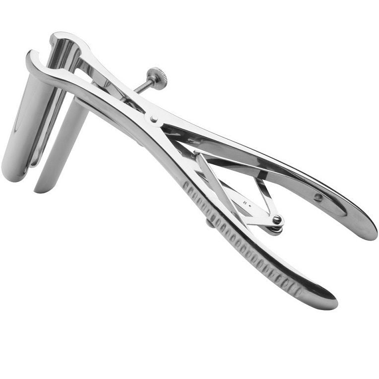 Metal Hard - Triple Rectal Speculum, Insertion Length 9 cm, Maximum Dilation 6 cm