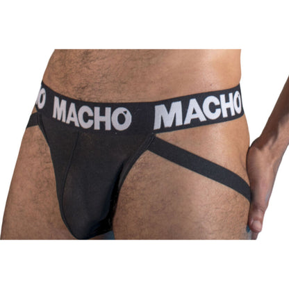 Macho Underwear-Bărbat Mx25Nn Jock Negru Mărimea L