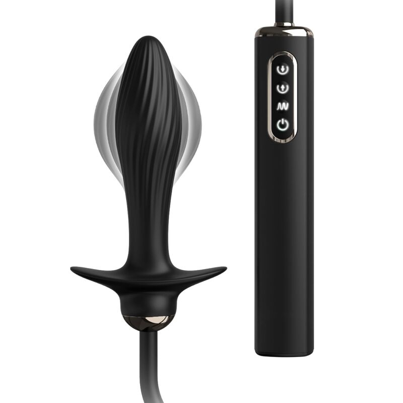 Anal Fantasy Elite Collection - Auto-Throb Inflatable Vibrator Anal Plug