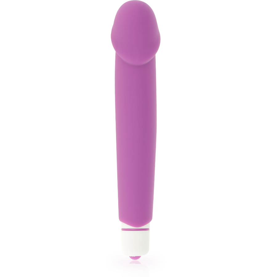 Dolce Vita - Realistic Purple Silicone, Material: Silicone, Waterproof, Soft and Flexible Texture