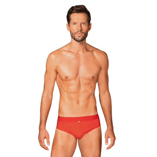 Obsessive Men - Red Boldero Briefs - S/M - Men's Underwear