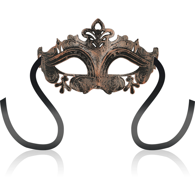 Ohmama Masks - Venetian Style Copper Mask, Unisex, One Size