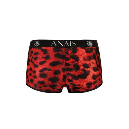 Anais Men - Savage Boxers Red XL, Soft Microfiber with Animal Print