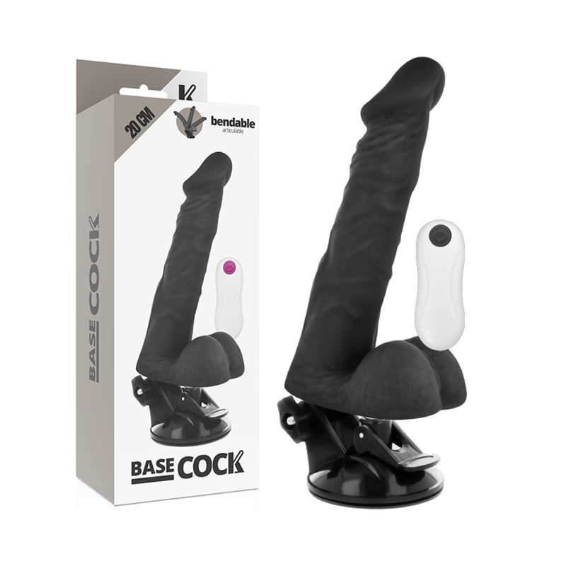 Basecock - Realistic Articulated Remote Control Black 20 x 4.5 cm