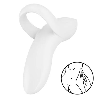 Satisfyer Vibrator - Bold Lover Finger Vibrator, Powerful and Versatile, Water Resistant, 15 Year Warranty