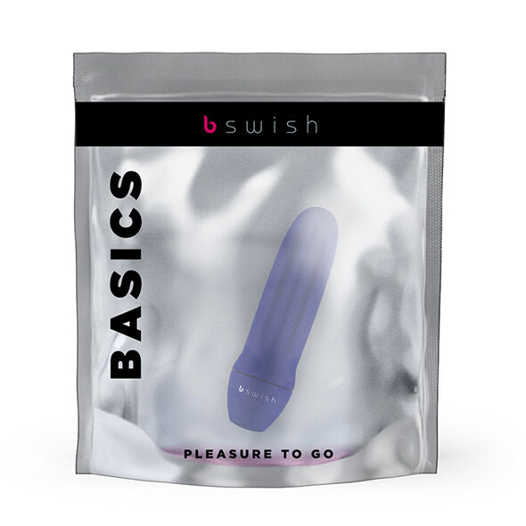 B Swish Bmine Classic - Compact Massager, 6.4 cm, 5 Functions, Midnight Blue