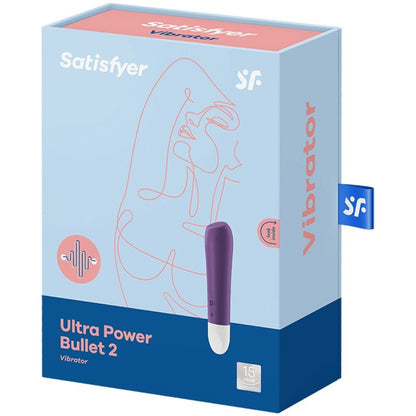 Satisfyer Vibrator- Ultra Power Bullet 2 Bullet Vibrator Violet