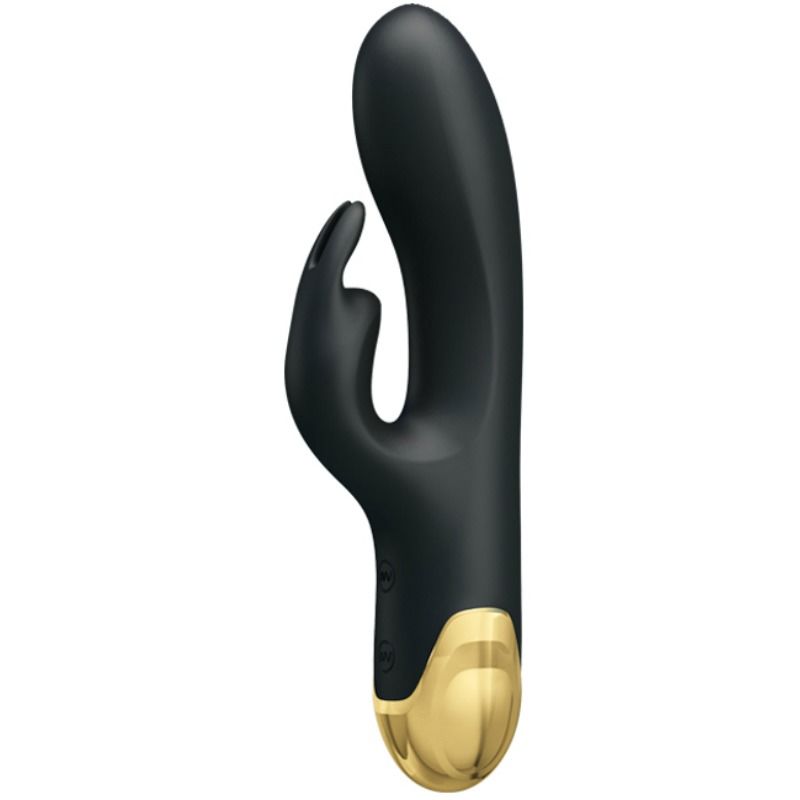 Pretty Love Smart - Pretty Love Smart Double Pleasure Vibrator, 7 Vibration Functions, Waterproof, USB Rechargeable, Super Soft Silicone