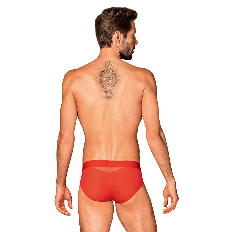 Obsessive Men - Red Boldero Briefs - S/M - Men's Underwear