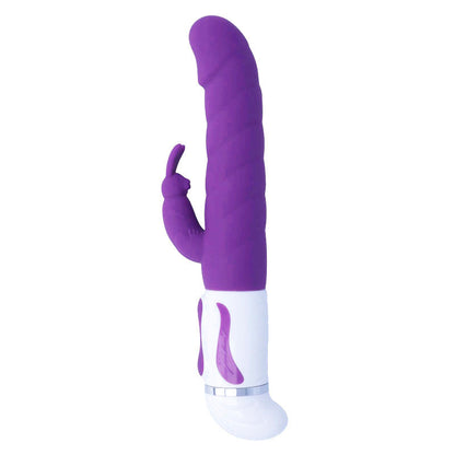 Intense Purple Rabbit Bobble Vibrator, 12 Vibration Modes and 4 Rotation Modes, Intense Couples Toys