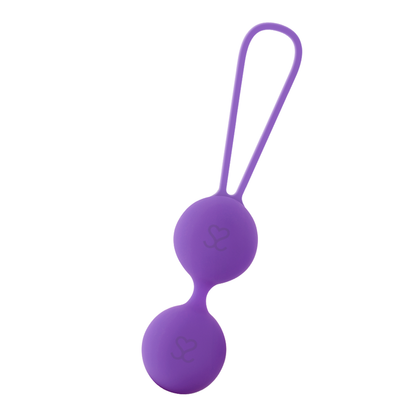 Moressa Osian Doi - Purple Premium Silicone Kegel Balls, Weight 101g, Recommended by Midwives and Gynecologists, 2 Year Warranty